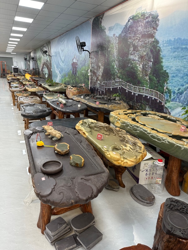 端砚茶盘，喜欢的朋友可以联系我们哦石头砚石端砚石砚台天然原石