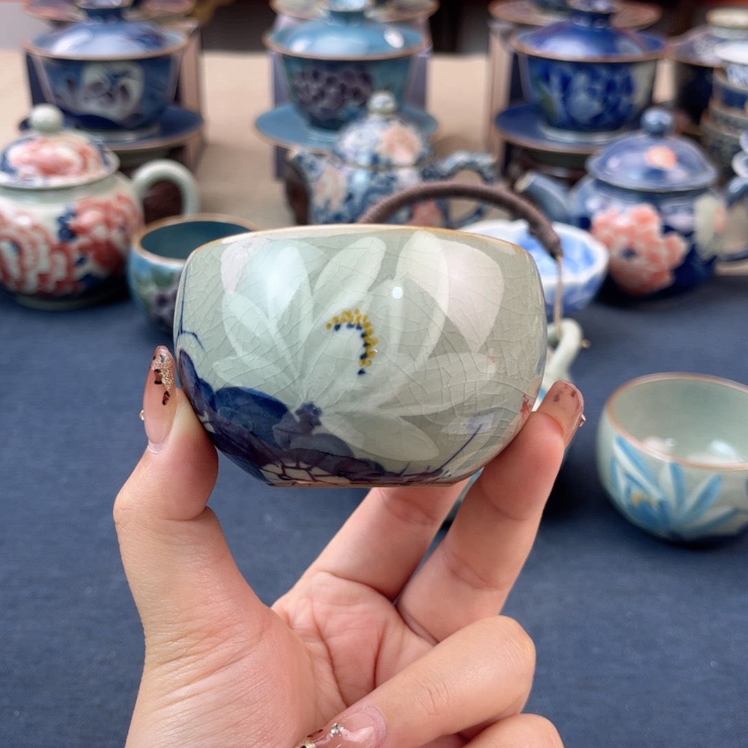 杯景德镇陶瓷杯子