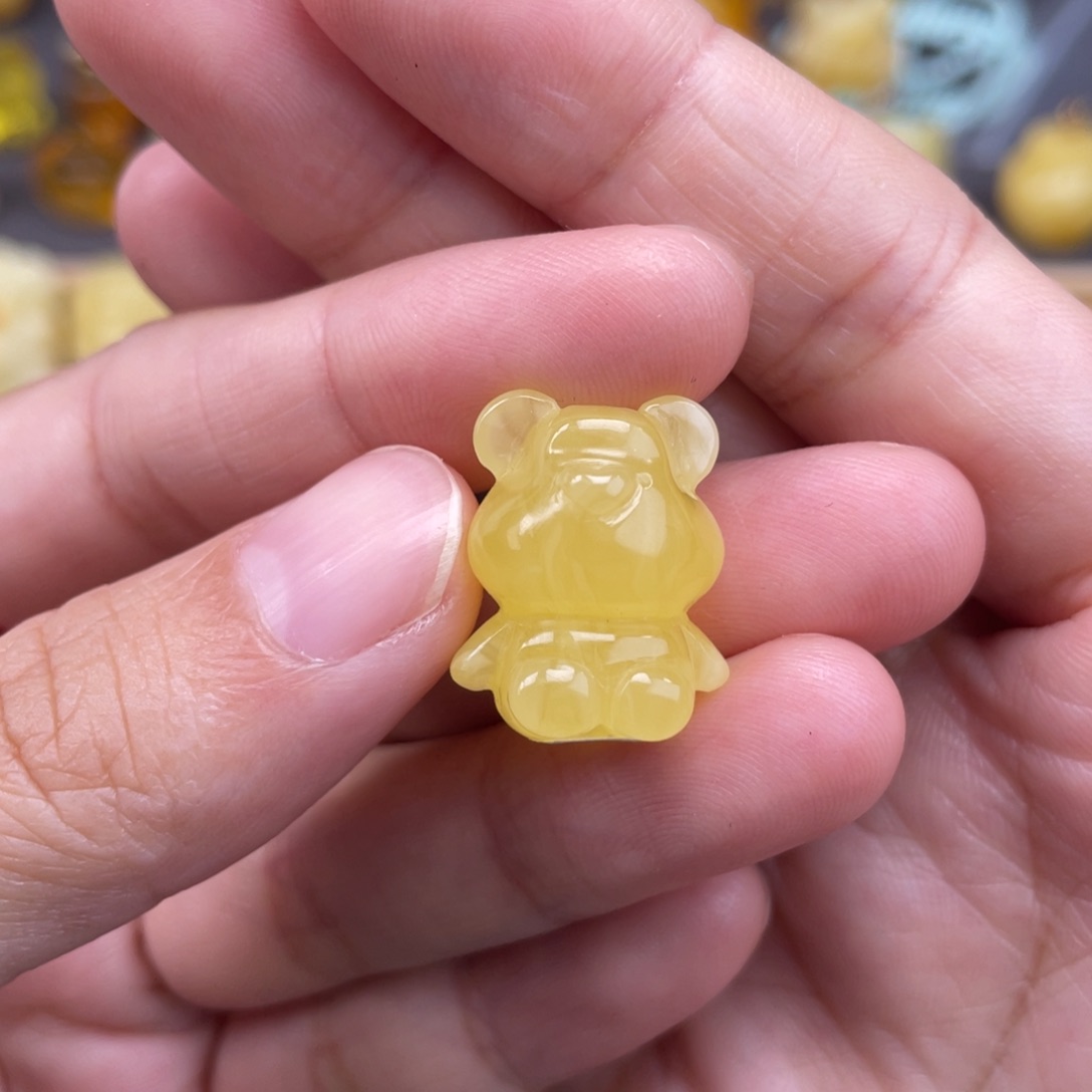 裸石琥珀未镶嵌蜜蜡