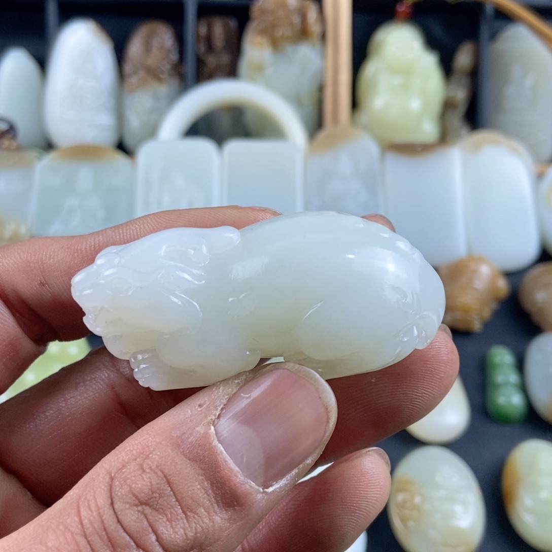 和田玉挂件未镶嵌