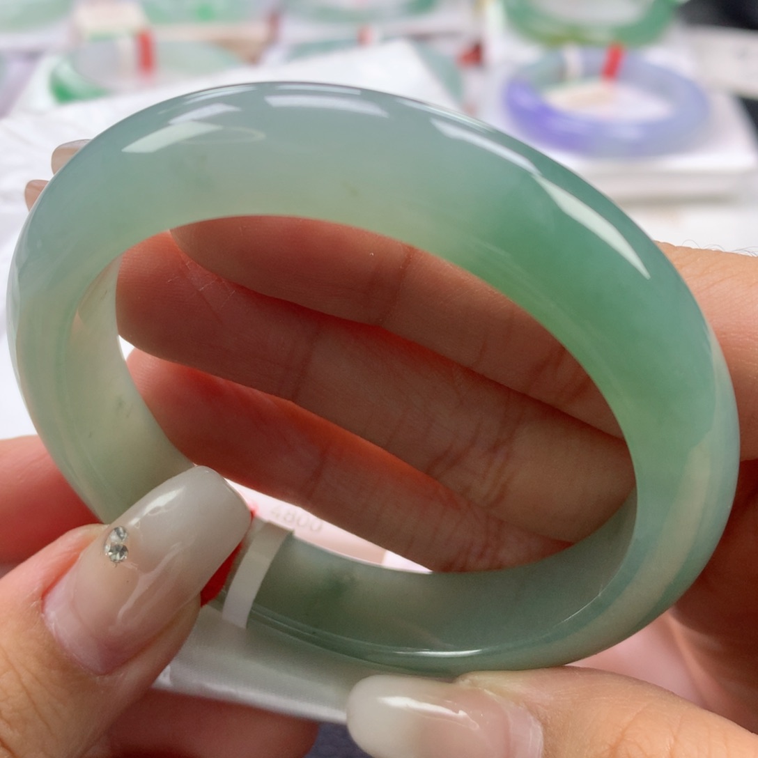 翡翠手镯未镶嵌56➕