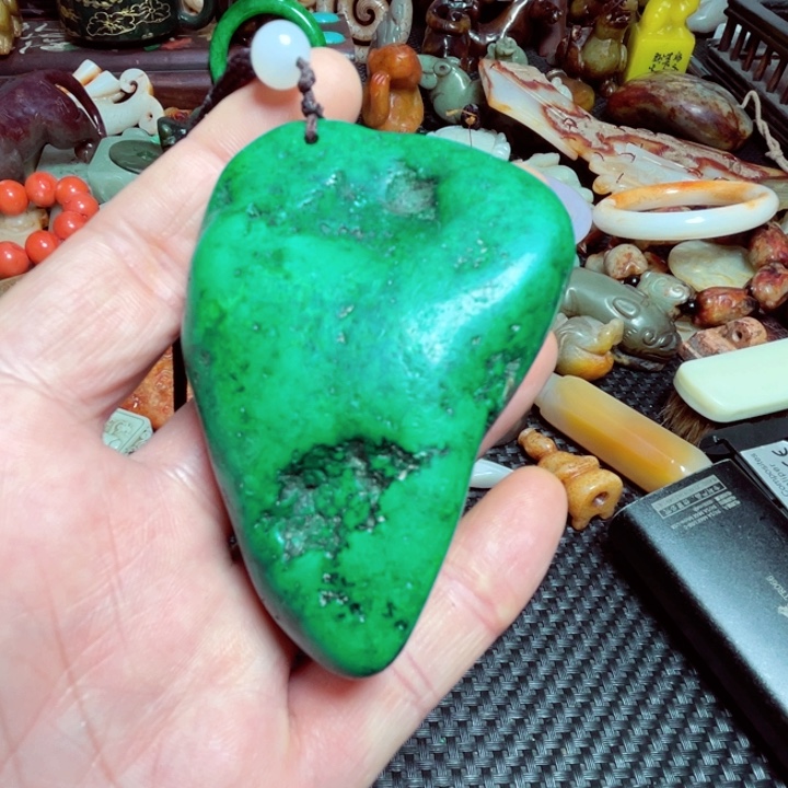 滴血莲花菩提把件