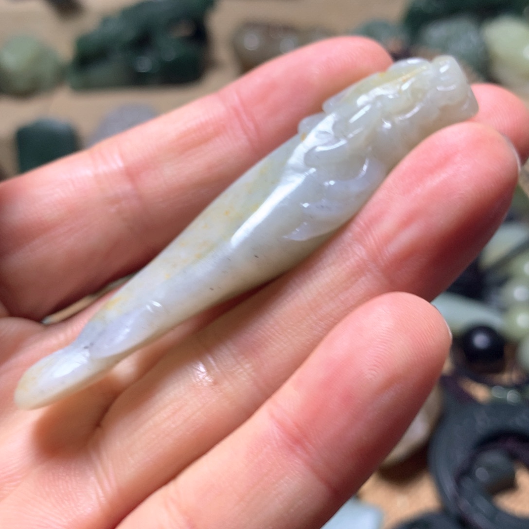 和田玉颈饰未镶嵌