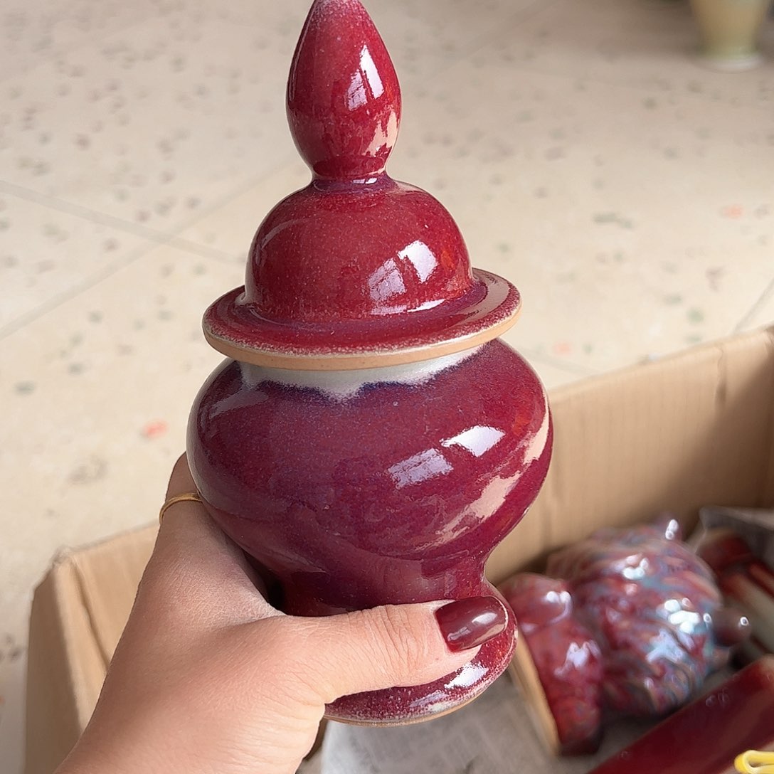 摆件郑家钧窑摆件