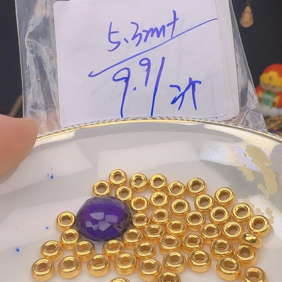 银S925镶嵌颈饰紫晶紫水晶925镶嵌65
