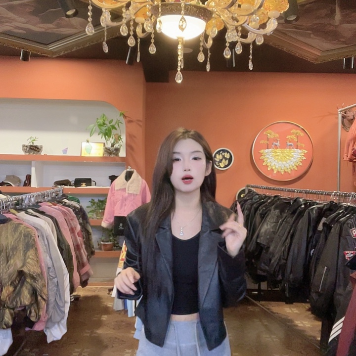 25057真皮绵羊皮外套