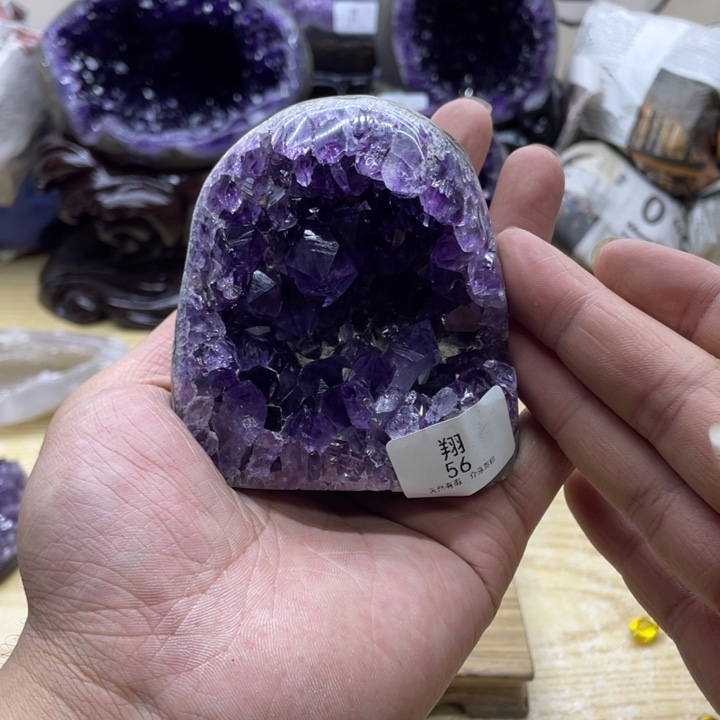 未镶嵌大型摆件（非配饰）紫晶