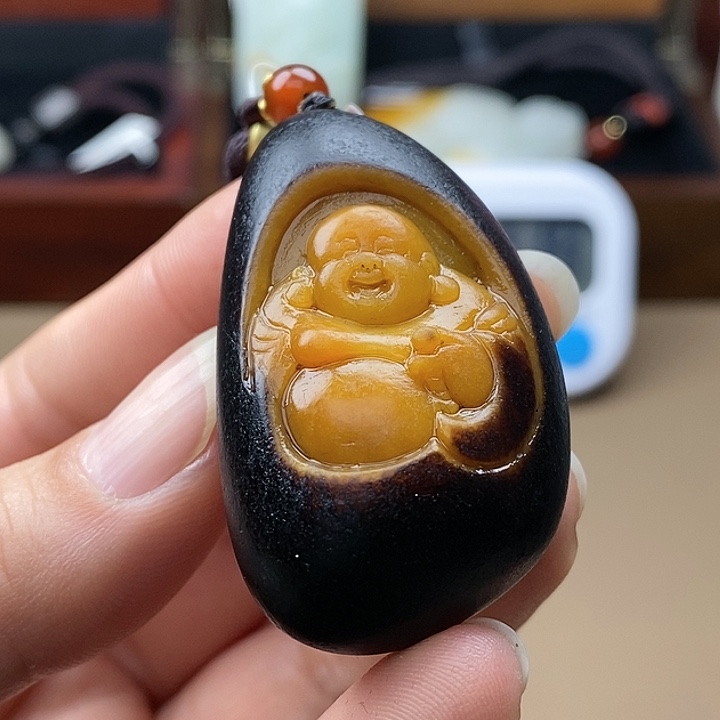 和田玉挂件未镶嵌呀**嘞F