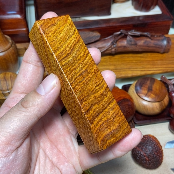 黄花梨/降香黄檀压方印章