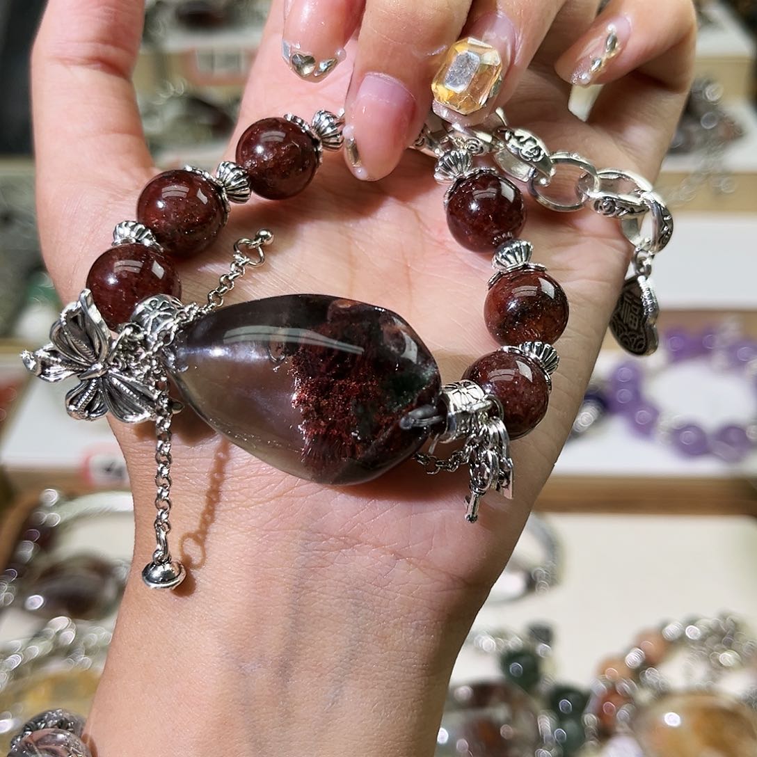 水晶手链合金阳***儿手串