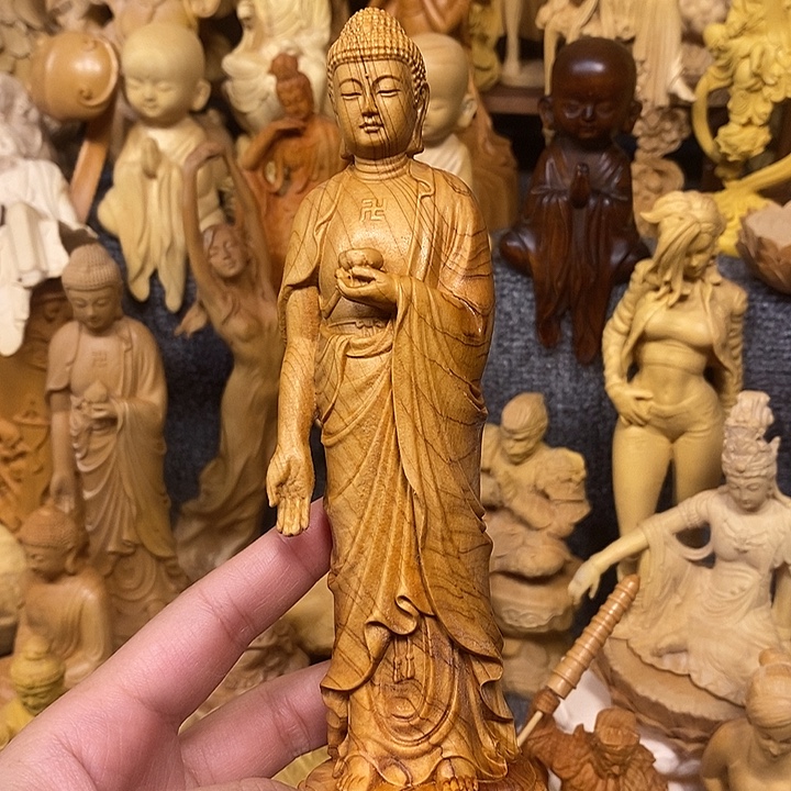 柏木（崖柏）崖柏瑕疵阿弥陀佛