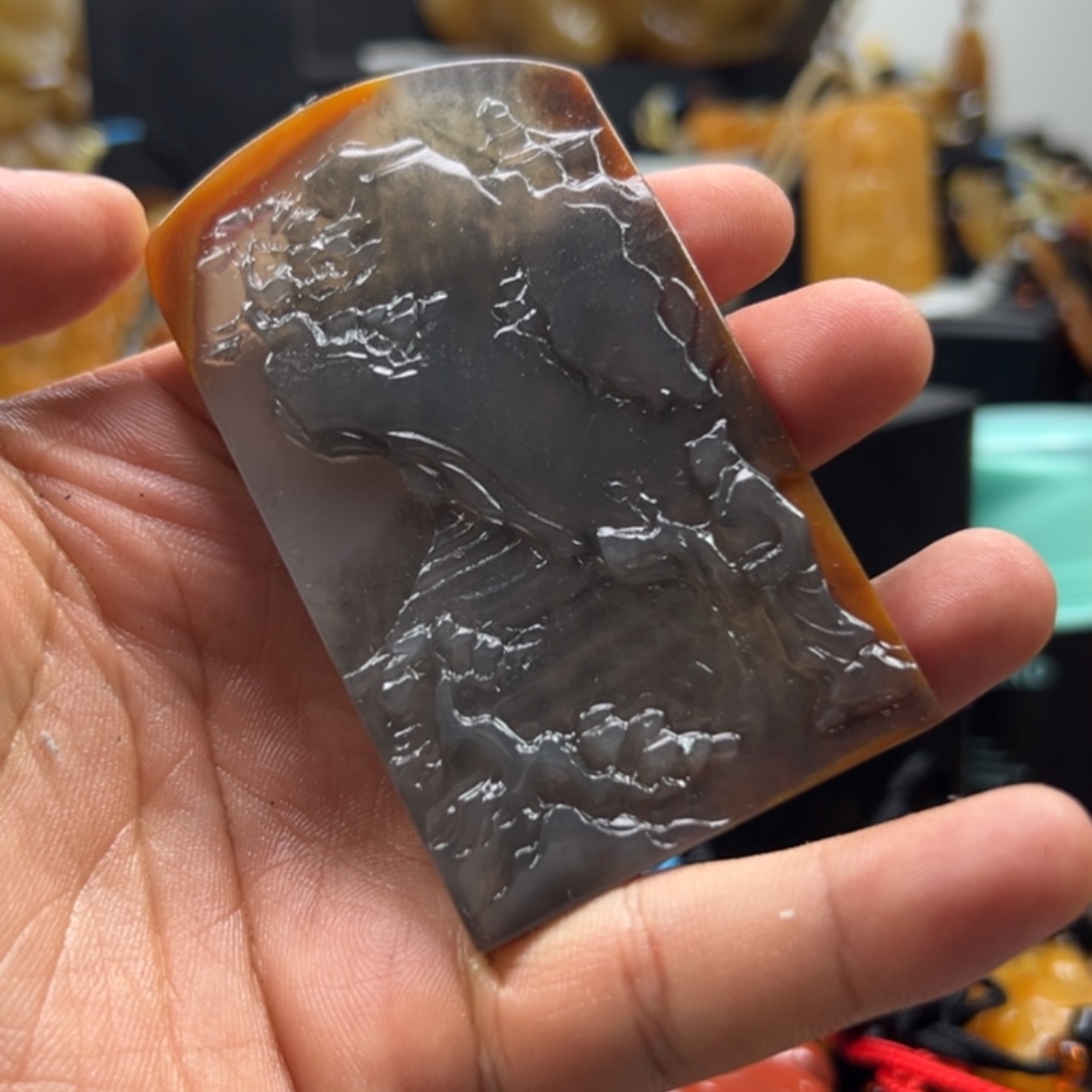 石英质玉（黄龙玉）未镶嵌多选发其一