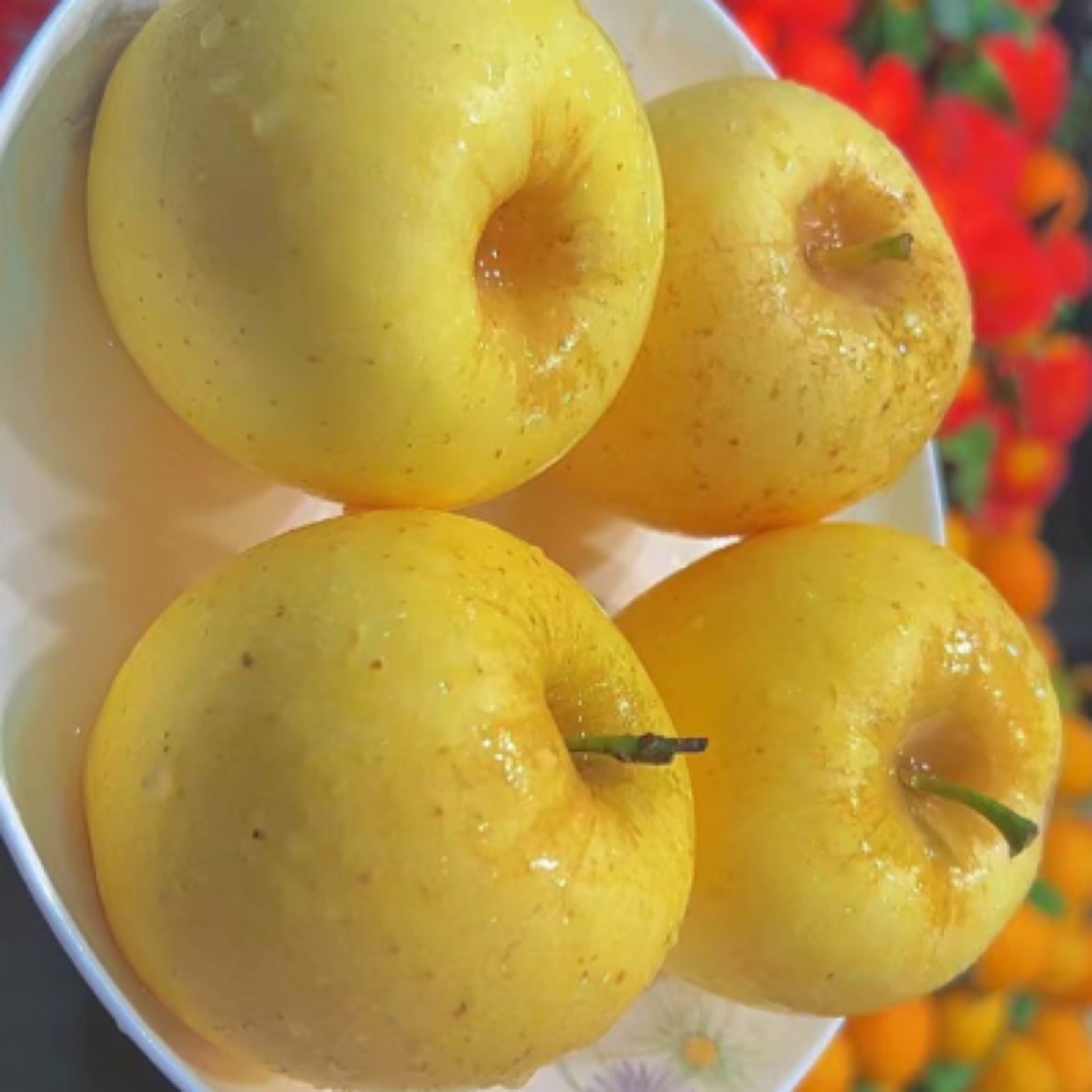 【雀斑美人】黄金维纳斯苹果 约3斤黄金维纳斯