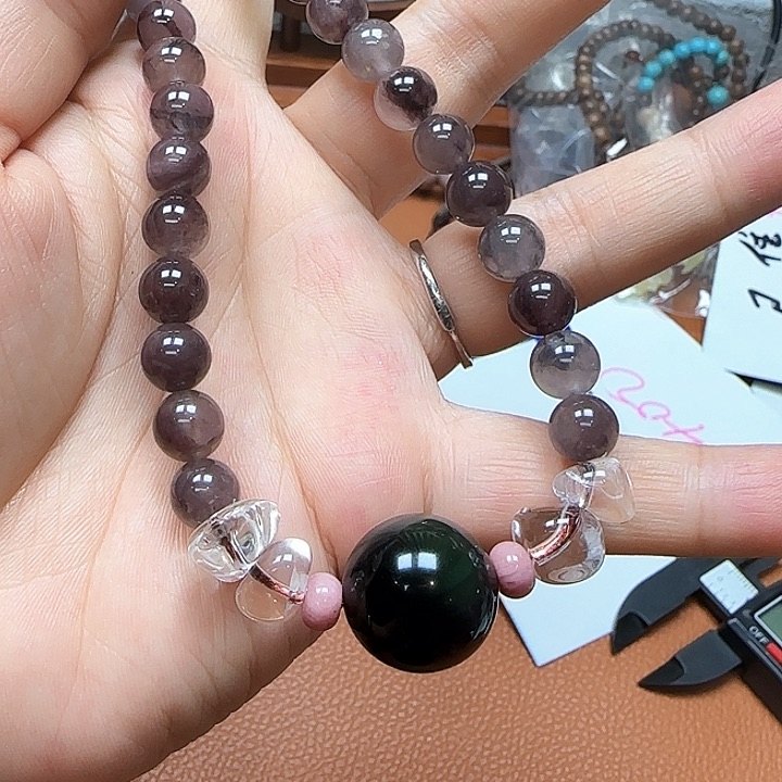 石英质玉颈饰未镶嵌