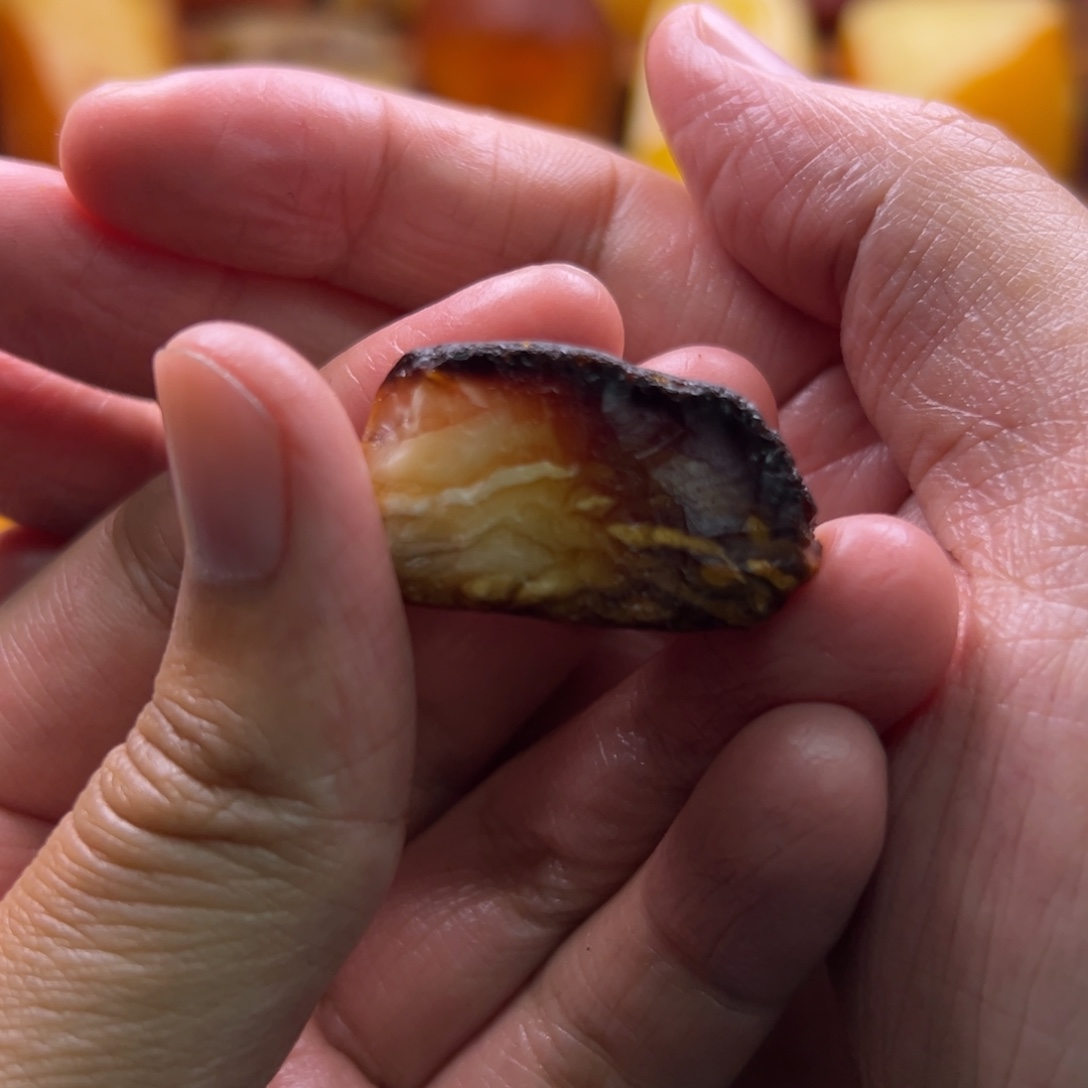 一***友定制琥珀未镶嵌12345678