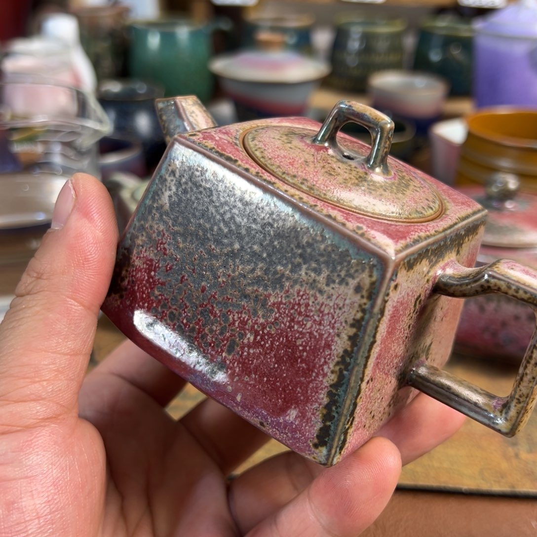 橘***欢瓷摆件神垕鈞瓷全場清貨