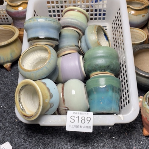 紫砂花盆微瑕189口径4.5左右