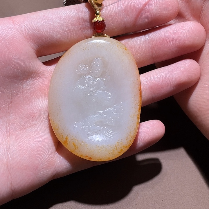 和田玉挂件未镶嵌D1