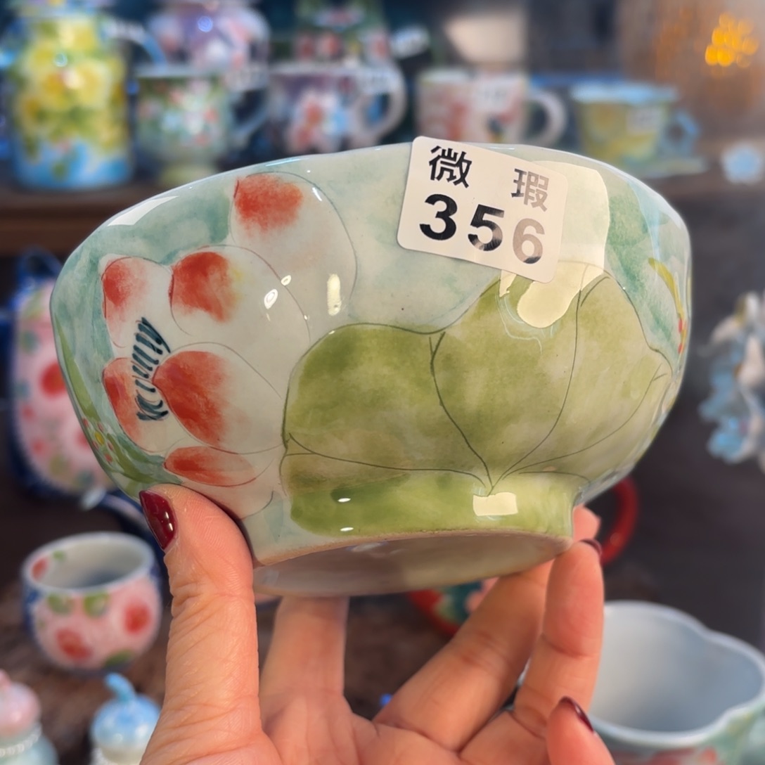 景德镇手绘高温釉下彩陶瓷茶具
