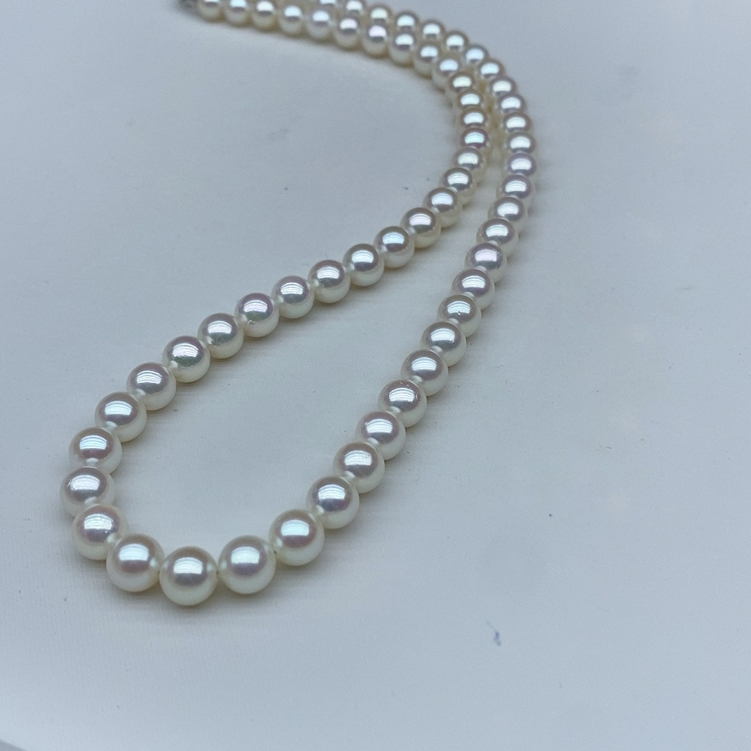 海水珍珠银S925镶嵌颈饰