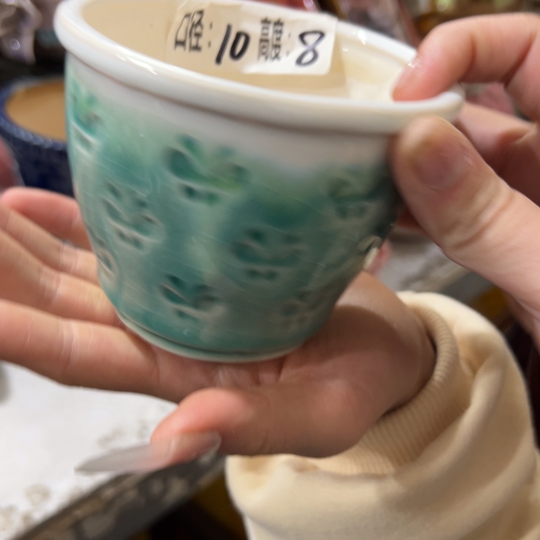 满20米秒退拉黑多肉花盆