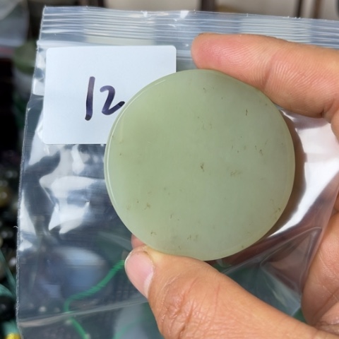 和田玉珠宝半成品未镶嵌