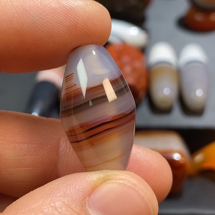 玛瑙/玉髓未镶嵌挂件