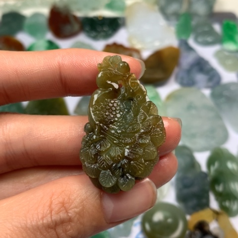 定制翡翠翡翠未镶嵌用**9