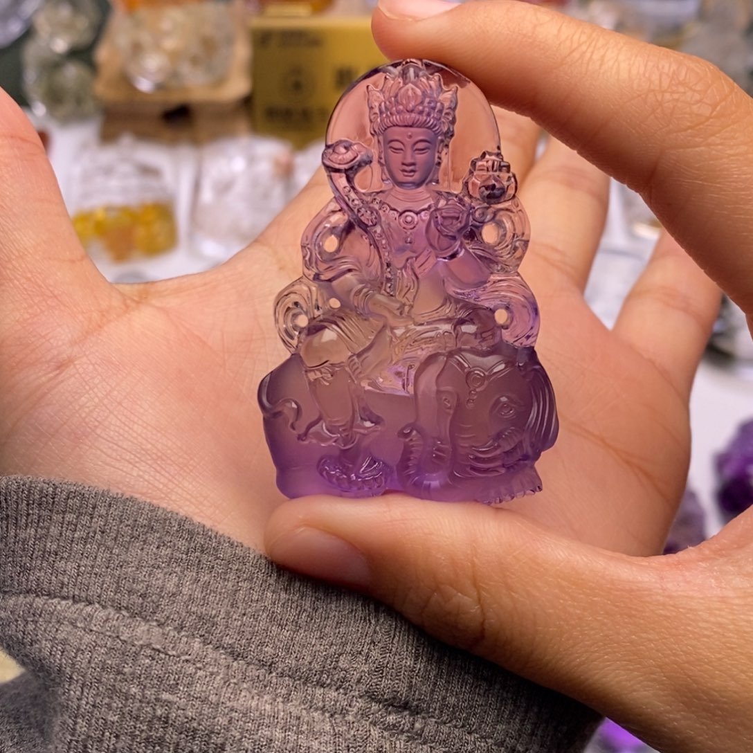 阿***哥水晶未镶嵌颈饰定制