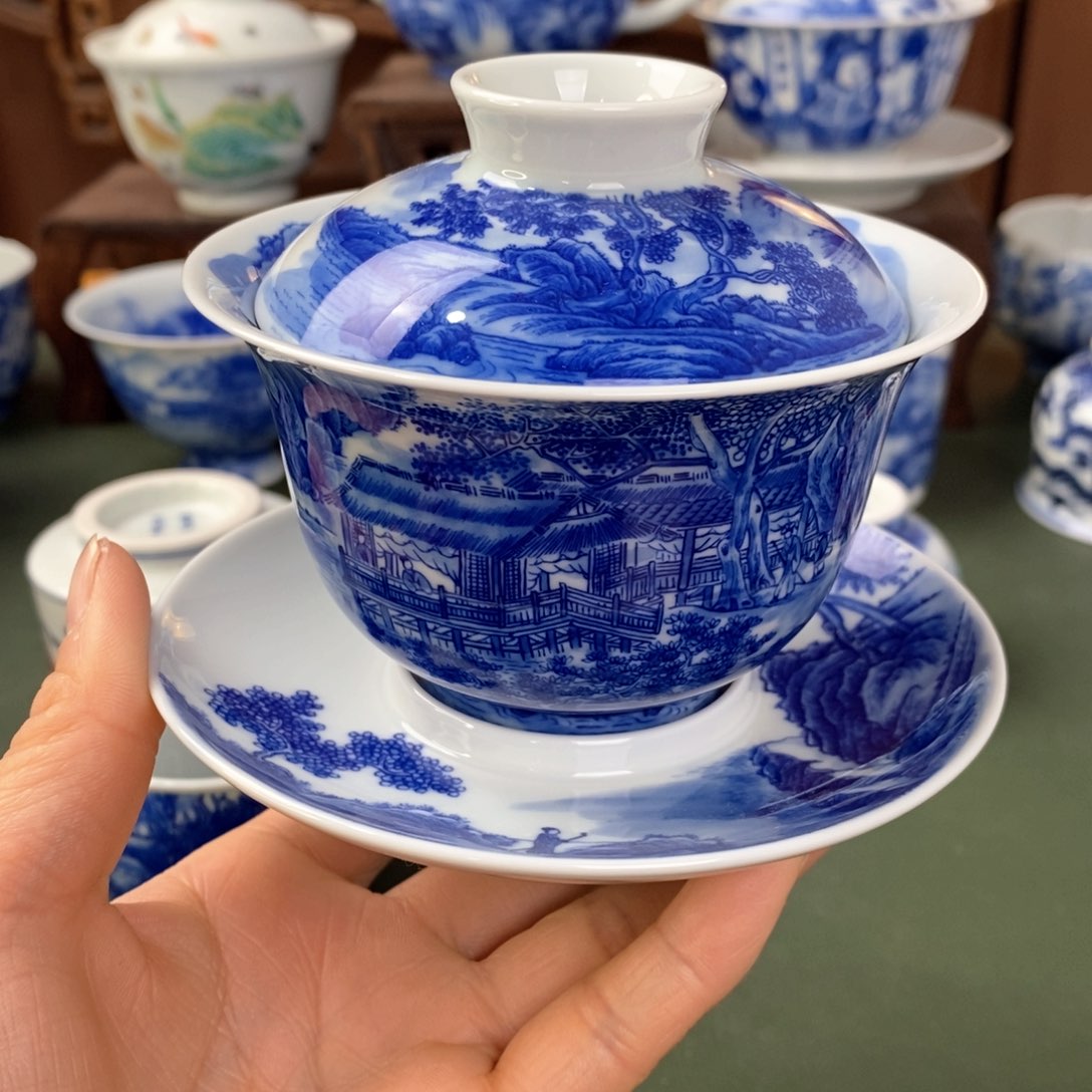 杯景德镇陶瓷手工手绘