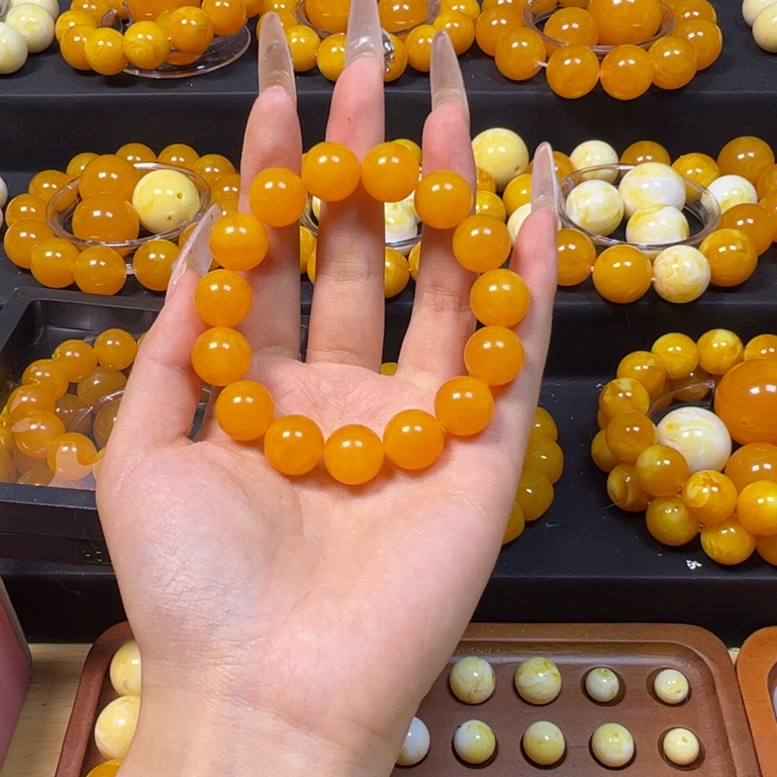 守***中14mm全品无暇手串