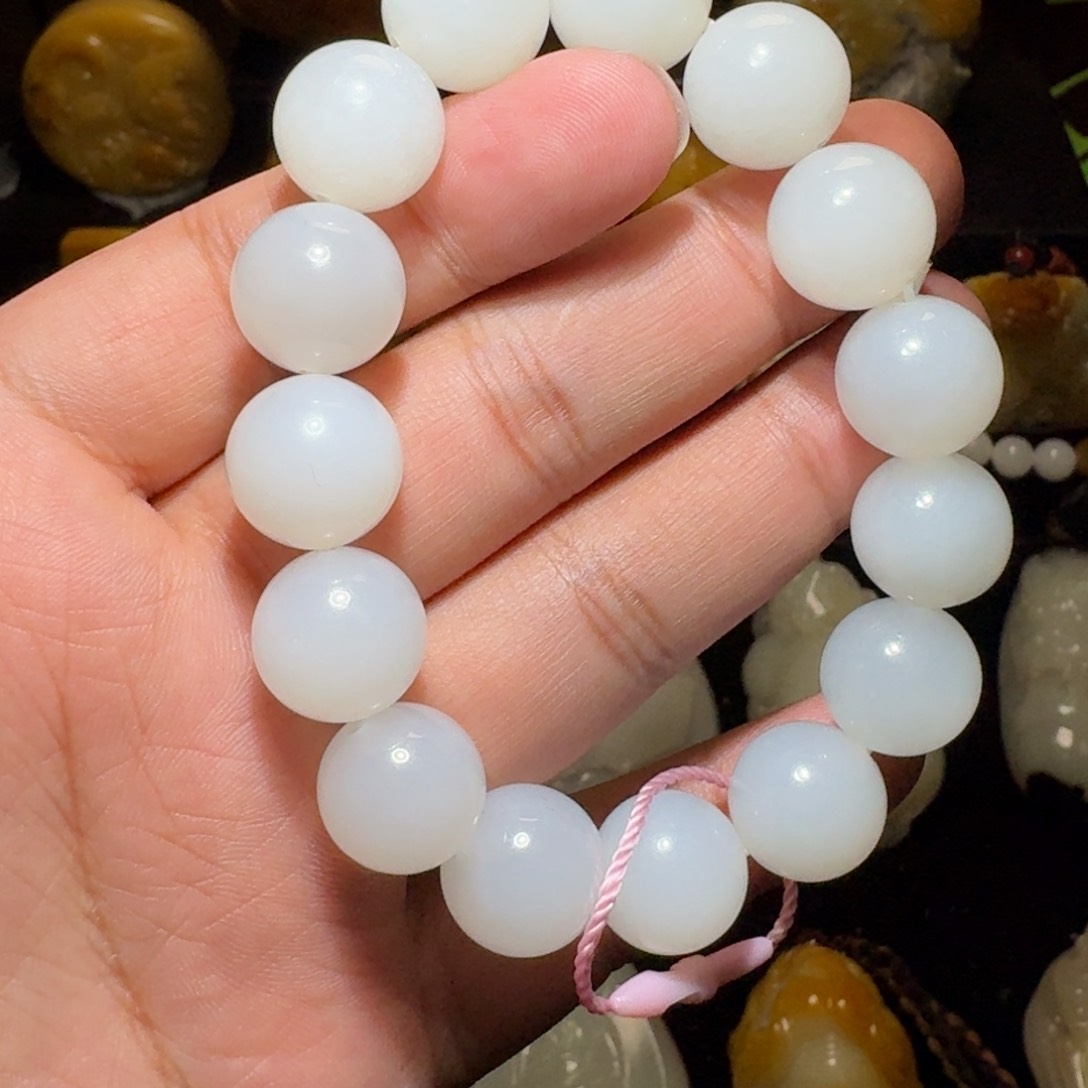 和田玉颈饰未镶嵌d*f