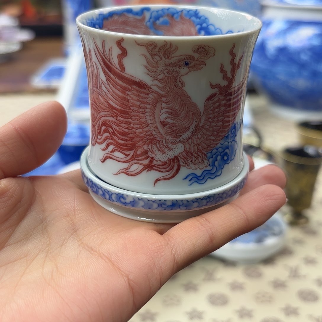自成堂凤凰杯子杯