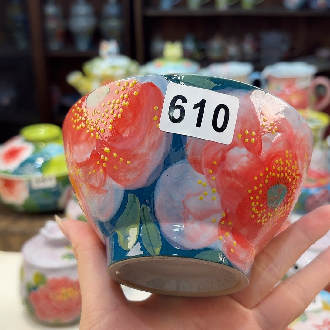 景德镇手绘高温釉下彩陶瓷茶具