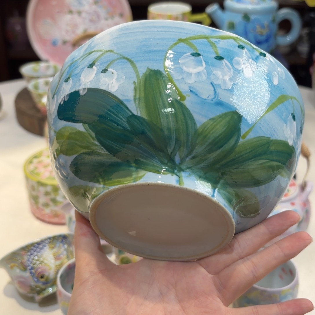 景德镇手绘高温釉下彩陶瓷茶具