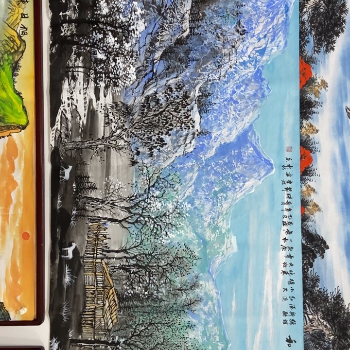 枕书斋画廊直播间