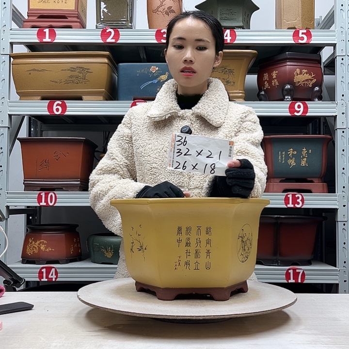 花盆紫砂紫砂花盆