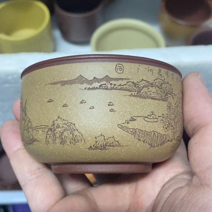 紫砂茶杯宜兴紫砂主人杯