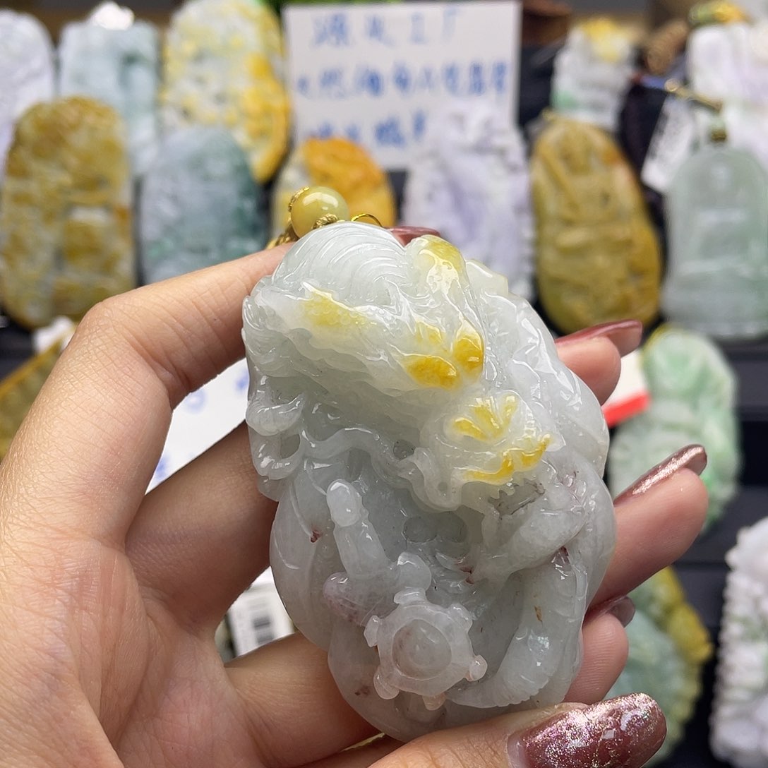 翡翠吊坠(不含链)未镶嵌