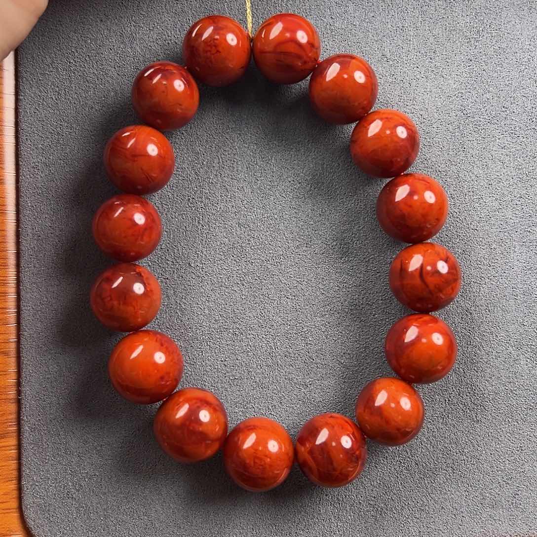 南红玛瑙南红单圈未镶嵌