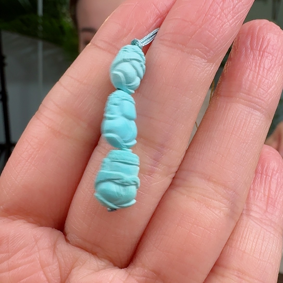 绿松石珠宝奇石未镶嵌