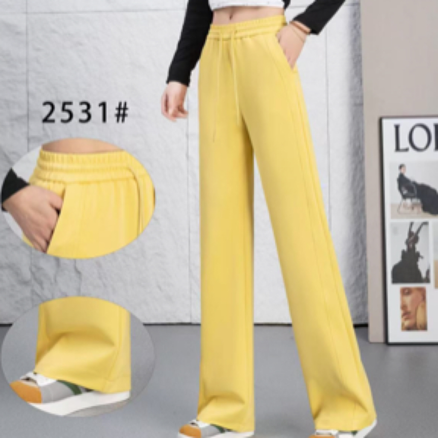 2531春季百搭休闲窄版筒裤（裤脚口25厘米）