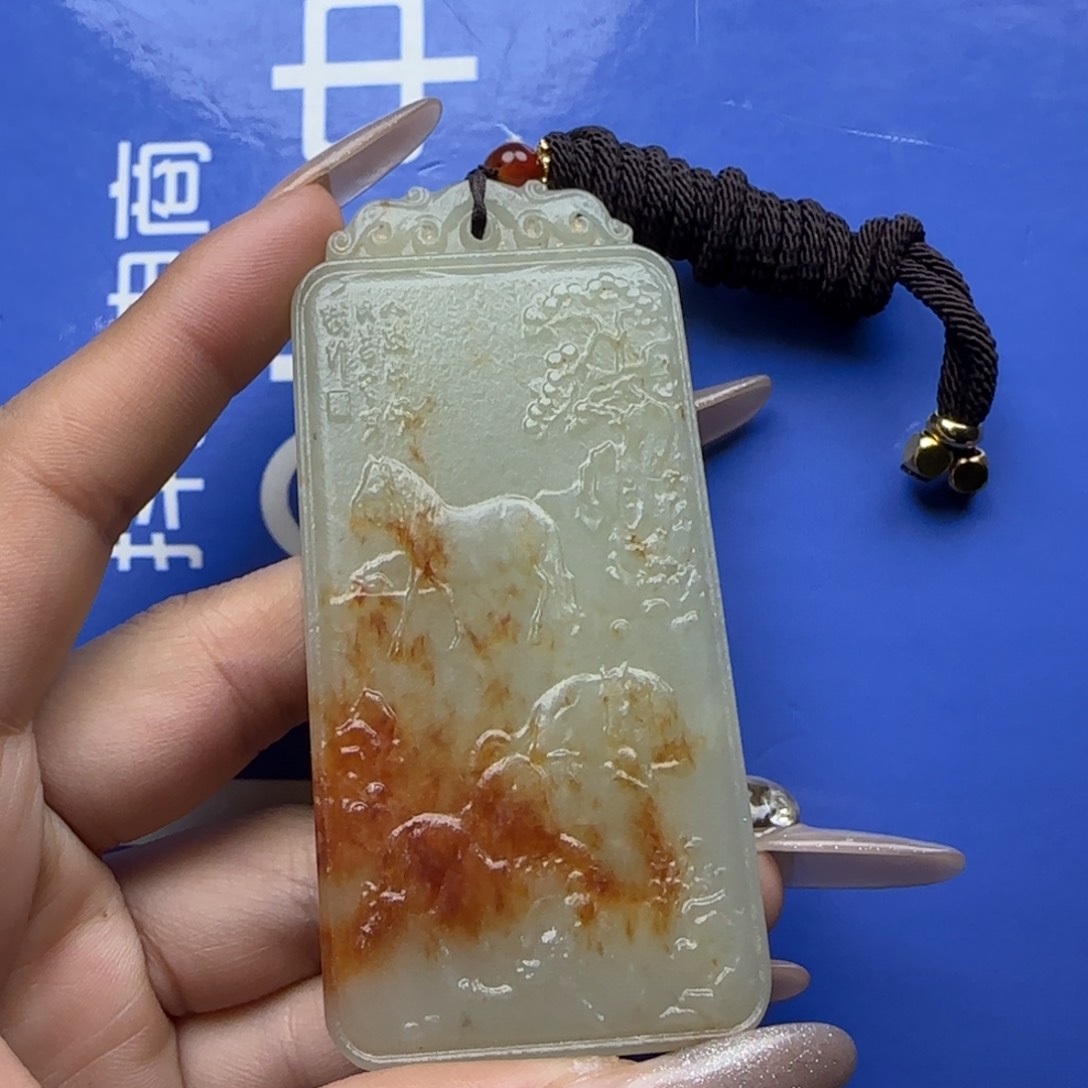 和田玉挂件未镶嵌