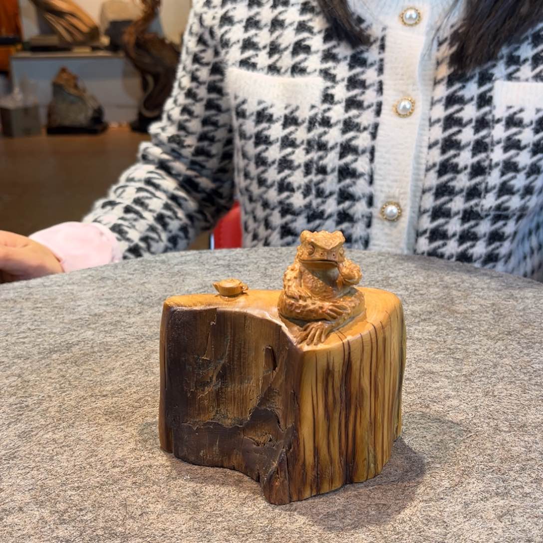 柏木（崖柏）根雕摆件工艺品