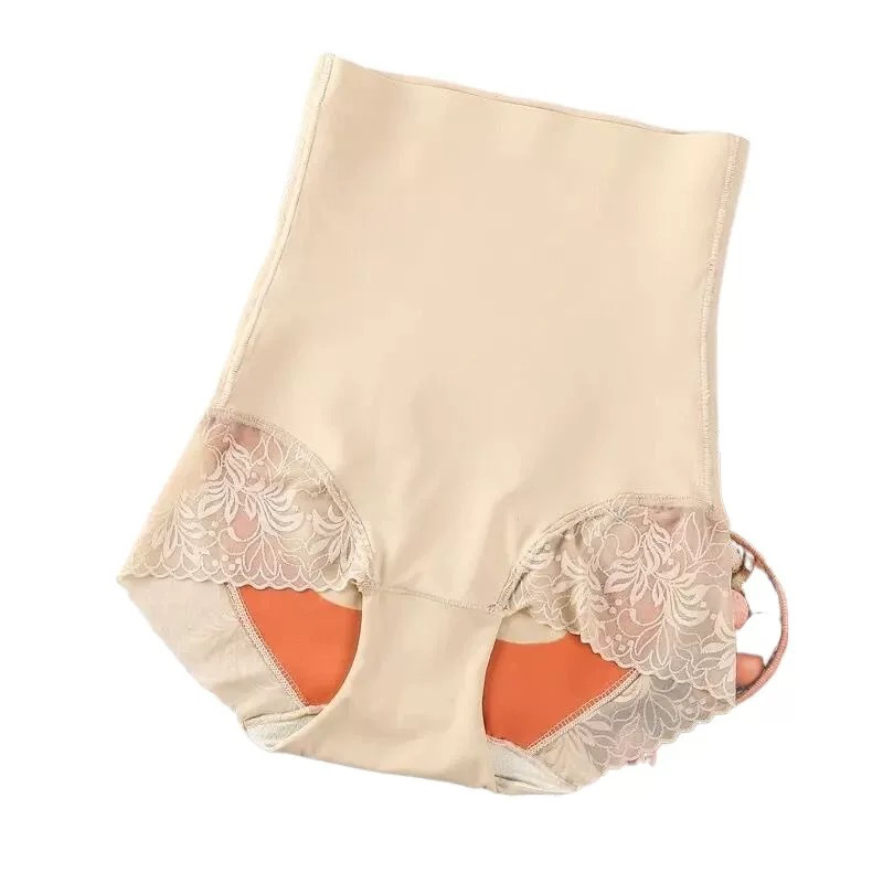 （拍一发二）高腰强力收腹内裤女大码性感美体翘臀打底收胯塑形短裤