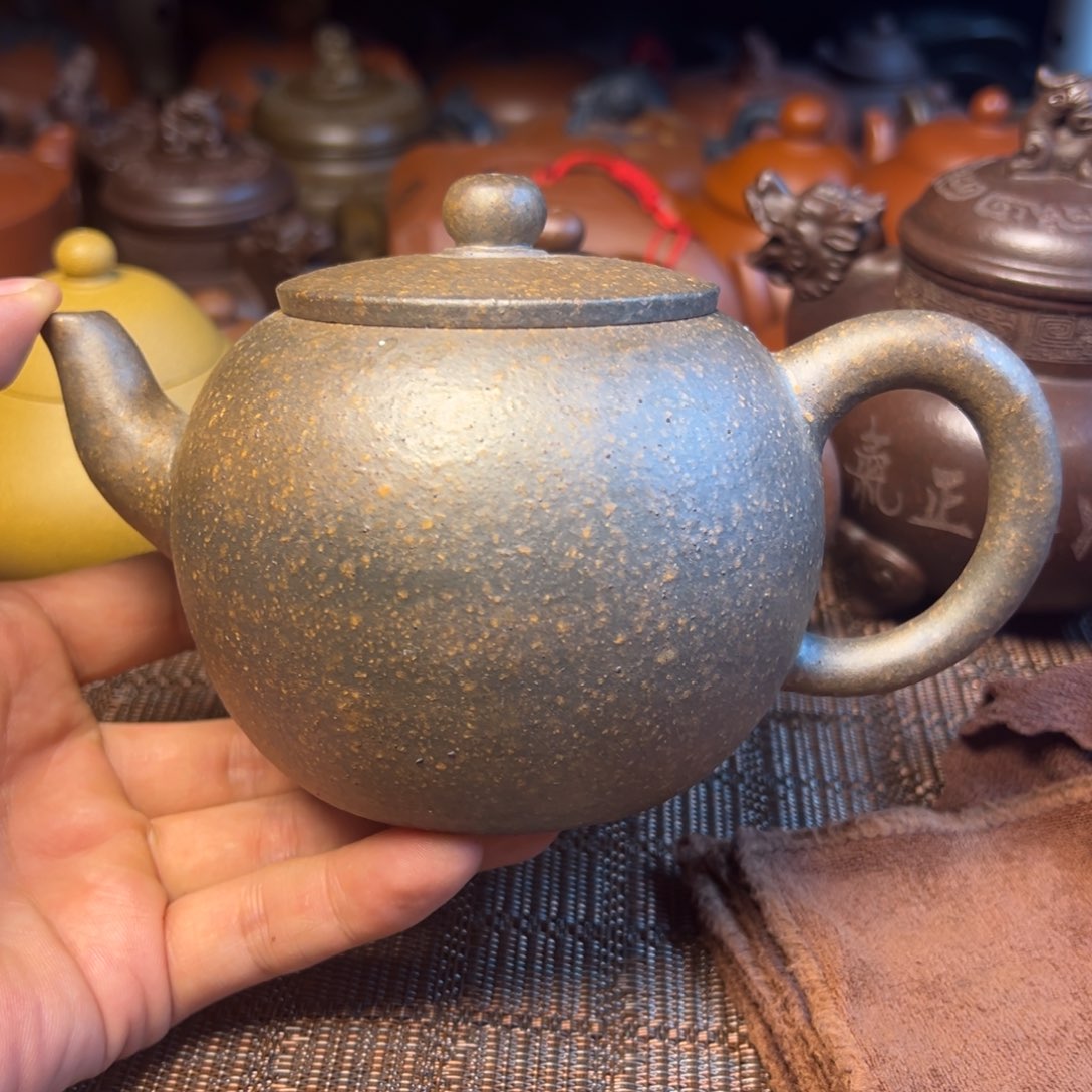 紫砂茶壶宜兴原矿紫砂壶320毫升容量