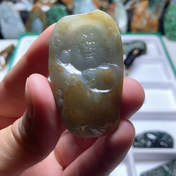 翡翠未镶嵌颈饰翡翠a货