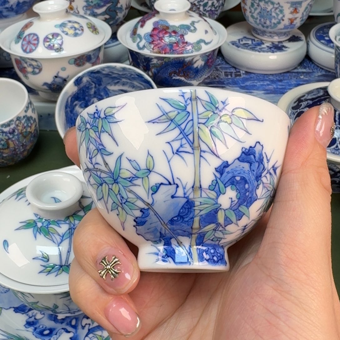 杯景德镇手工手绘茶具245