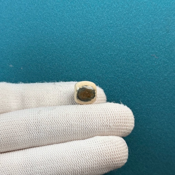 K26-10天然猛犸牙 蓝眼睛老型 11.3*10.4mm一物一图假一罚十