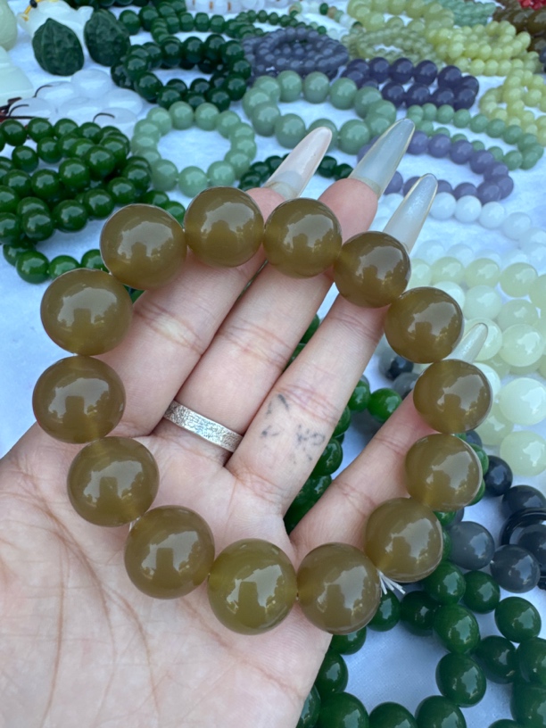 高端大气糖色手串 卡16